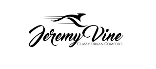 JEREMY VINE CLASSY URBAN COMFORT. logo