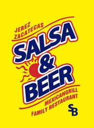 JEREZ ZACATECAS SALSA & BEER MEXICAN GRILL FAMILY RESTAURANT SB logo