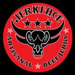 JERKFACE ARTISANAL BEEF JERKY logo