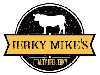 JERKY MIKE'S QUALITY BEEF JERKY logo