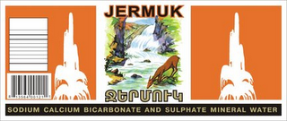 JERMUK SODIUM CALCIUM BICARBONATE AND SULPHATE MINERAL WATER logo