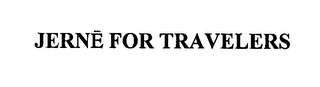 JERNE FOR TRAVELERS logo