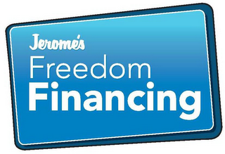 JEROME'S FREEDOM FINANCING logo