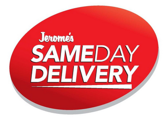 JEROME'S SAMEDAY DELIVERY logo