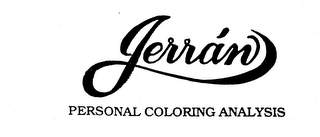 JERRAN PERSONAL COLORING ANALYSIS logo