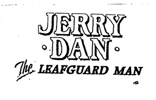 JERRY DAN THE LEAFGUARD MAN logo