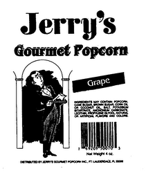 JERRY'S GOURMET POPCORN logo