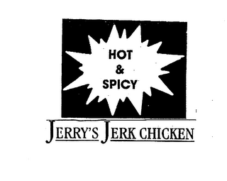 JERRY'S JERK CHICKEN HOT & SPICY logo