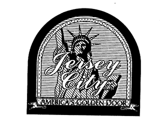 JERSEY CITY AMERICA'S GOLDEN DOOR logo