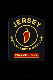 "JERSEY 'MEXICAN SAUCE MADE IN USA' CHIPOTLE SAUCE" logo