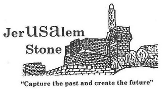 JERUSALEM STONE "CAPTURE THE PAST AND CREATE THE FUTURE" logo