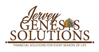 JERVEY GENESIS SOLUTIONS FINANCIAL SOLUTIONS FOR EVERY SEASON OF LIFE logo