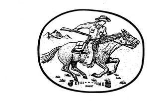 JESSE JAMES RIGGIN' logo