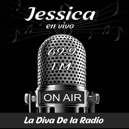 JESSICA EN VIVO 69.9 FM ON AIR LA DIVA DE LA RADIO logo