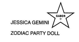 JESSICA GEMINI ZODIAC PARTY DOLL GABOR + logo