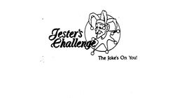 JESTER'S CHALLENGE THE JOKE'S ON YOU! logo