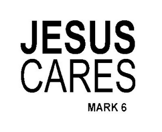 JESUS CARES MARK 6 logo