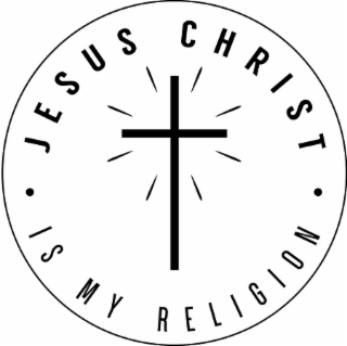 JESUS CHRIST IS MY RELIGION logo