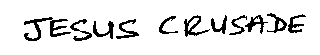 JESUS CRUSADE logo