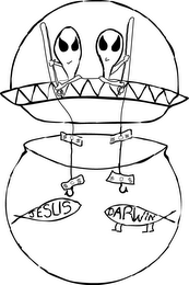 JESUS, DARWIN logo