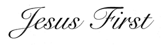 JESUS FIRST logo