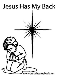 JESUS HAS MY BACK WWW.JESUSHASMYBACK.NET logo