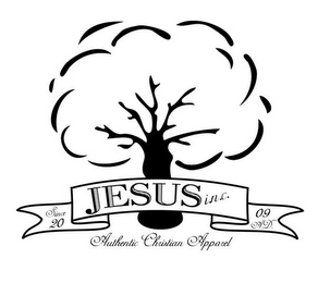 JESUS I.N.C. AUTHENTIC CHRISTIAN APPAREL SINCE 2009 A.D. logo