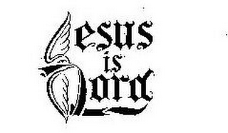 JESUS IS LORD logo