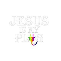 JESUS IS MY PLUG logo
