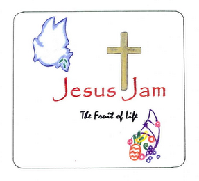 JESUS JAM THE FRUIT OF LIFE logo