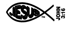 JESUS JOHN 3:16 logo