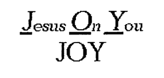 JESUS ON YOU JOY logo