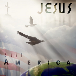 JESUS SAVE AMERICA logo