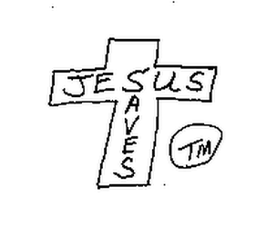 JESUS SAVES logo