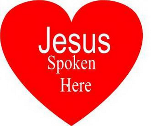 JESUS SPOKEN HERE logo