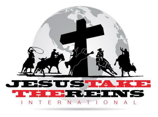 JESUS TAKES THE REINS INTERNATIONAL logo