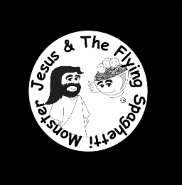 JESUS & THE FLYING SPAGHETTI MONSTER logo