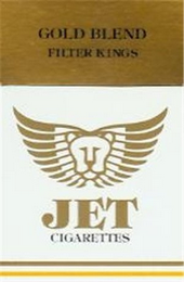 JET CIGARETTES GOLD BLEND FILTER KINGS logo