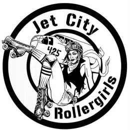 JET CITY ROLLERGIRLS 425 logo