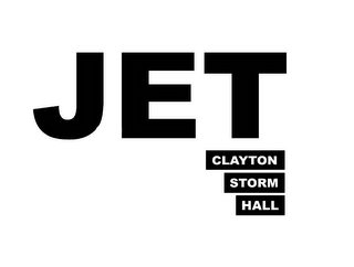 JET CLAYTON STORM HALL logo