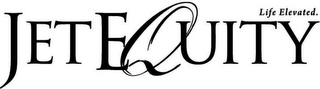 JET EQUITY LIFE ELEVATED. logo