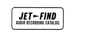JET-FIND AUDIO RECORDING CATALOG logo