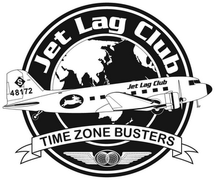 JET LAG CLUB TIME ZONE BUSTERS S 48172 logo