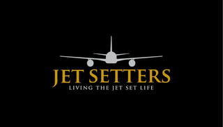 JET SETTERS LIVING THE JET SET LIFE logo