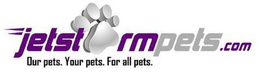 JETST RMPETS.COM OUR PETS. YOUR PETS. FOR ALL PETS. logo