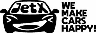 JETX WE MAKE CARS HAPPY! logo