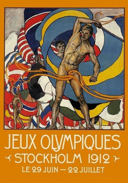 JEUX OLYMPIQUES STOCKHOLM 1912 LE 29 JUIN - 22 JUILLET logo