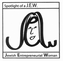 JEW SPOTLIGHT OF A J.E.W. JEWISH ENTREPRENEURIAL WOMAN logo