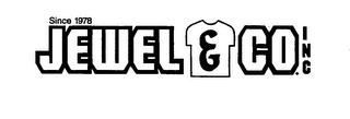 JEWEL & CO. INC SINCE logo