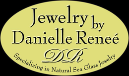 JEWELRY BY DANIELLE RENEÉ DR SPECIALIZING IN NATURAL SEA GLASS JEWELRY logo